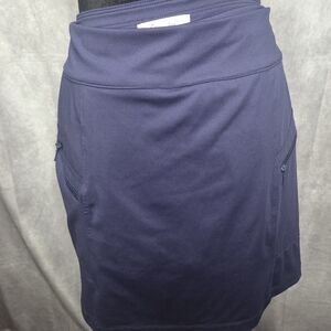 Coral Bay Dark Blue Mini Skirt